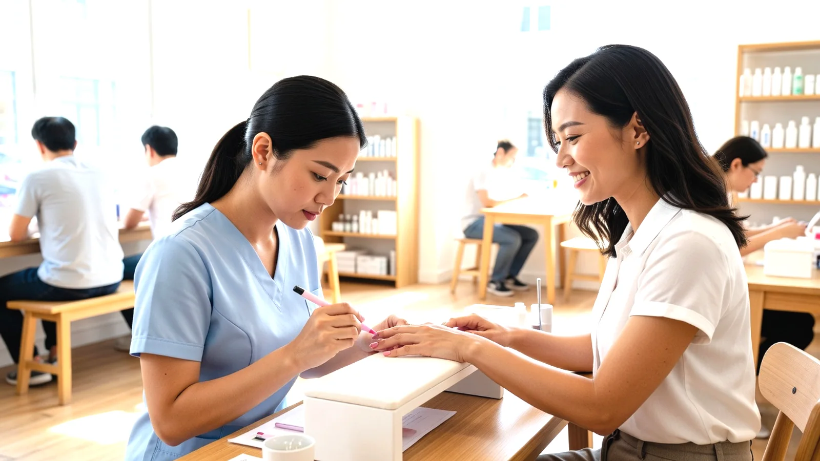 Mở tiệm nail ở Pháp: thủ tục và vốn