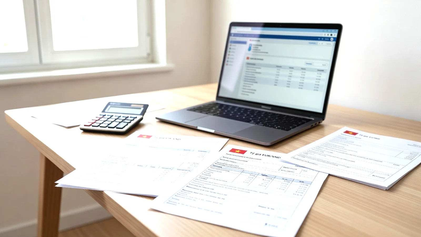 Tỷ giá EUR/VND: chi phí và thủ tục